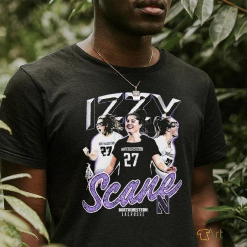 Northwestern Wildcats Izzy Scane #27 Lacrosse Shirt