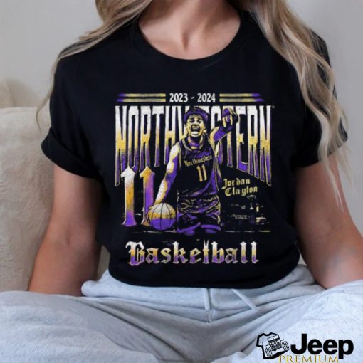 Northwestern Wildcats Jordan Clayton 11 shirt