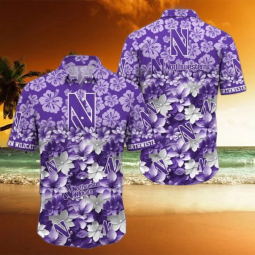 Northwestern Wildcats NCAA1 Hawaiian Shirt Trending Summer