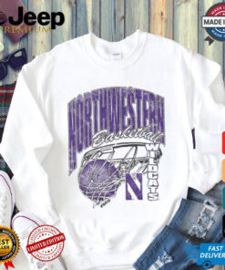 Northwestern Wildcats Script Swish T Shirt