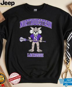 Northwestern Wildcats Youth Willie Lacrosse T Shirt
