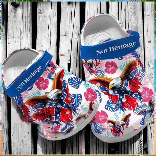 Not Heritage American Eagle Crocs Gift