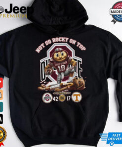 Not so Rockey ON top Ohio state vs Tennessess unisex shirt