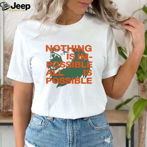 Nothing Is Im Possible All Is Possible Lions shirt