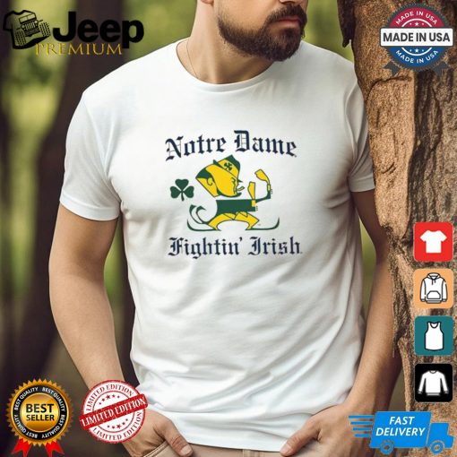 Notre Dame Fighting Irish Natural Retro T Shirt