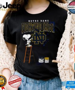 Notre Dame Fighting Irish Snoopy Painting Shirt