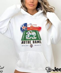 Notre Dame Fighting Irish Sun Bowl Champs 2023 Field Gray T shirt