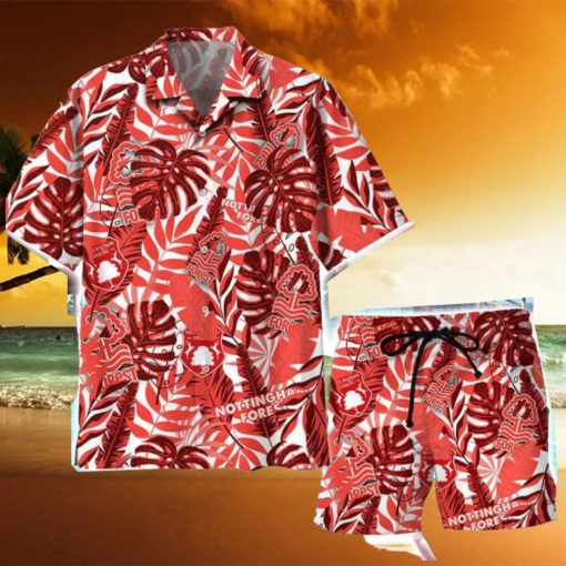 Nottingham Forest EPL Hawaiian Shirt And Beach Shorts For Fans Summer Gift