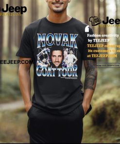 Novak Djokovic Bootleg Novak goat tour shirt