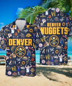 Nuggets Basketball Love Fan Hawaiian Shirt