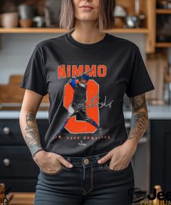 Number and Portrait Brandon Nimmo New York MLBPA Pullover Shirt