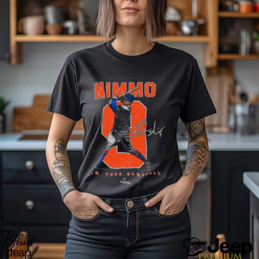 Number and Portrait Brandon Nimmo New York MLBPA Pullover Shirt