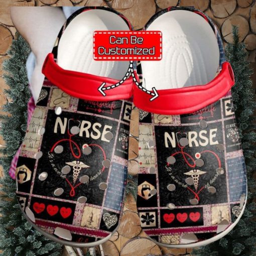 Nurse Pattern Crocs Crocs Clog Shoes Nurse Crocs