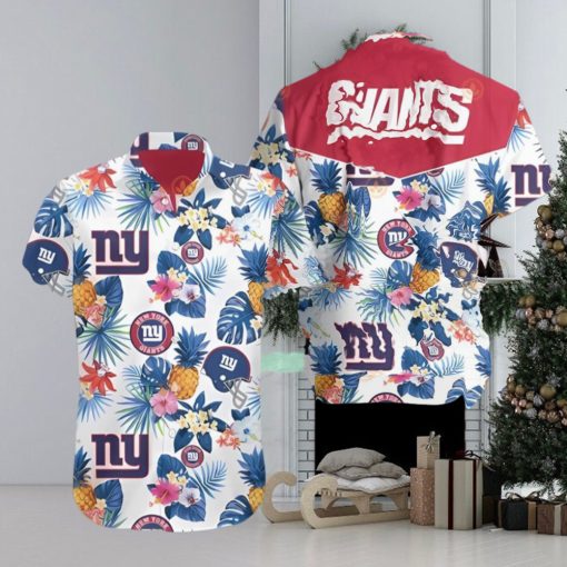 Ny Giants Hawaiian Shirt New York Giants NFL Cool Hawaiian Shirts