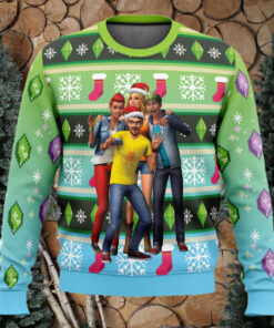 Nysekai  The Sims Ugly Christmas Sweater