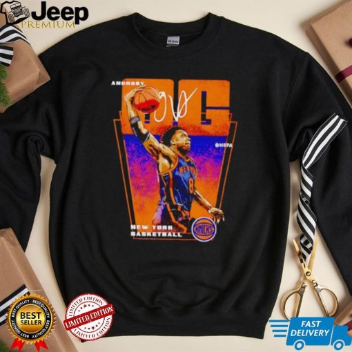 OG Anunoby New York Knicks premiere signature shirt