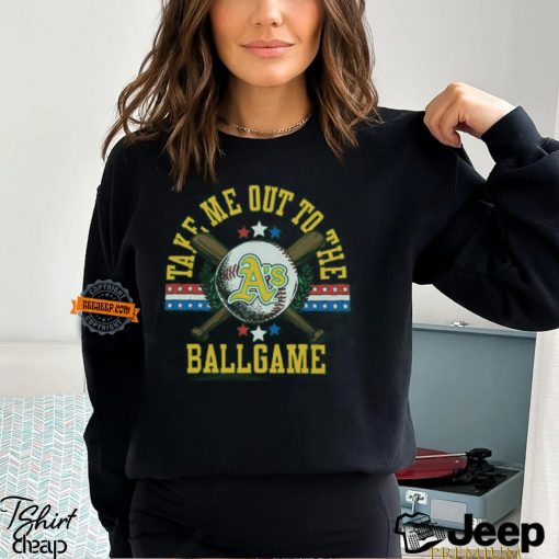 Oakland A’s Take Me Out To The Ballgame Shirt