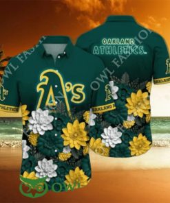 Oakland Athletics MLB Flower Summer Vibe Hawaiian Shirt