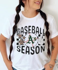 Oakland Athletics Season Baseball stars logo 2024 shirt