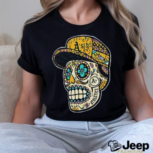 Oakland athletics new era sugar skulls 2024 shirt