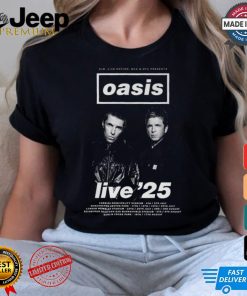 Oasis Band Reunion Tour 2025 Shirt