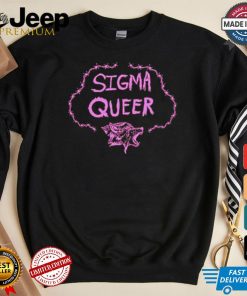 Oat Milk Lady Sigma Queer Wolf T Shirt