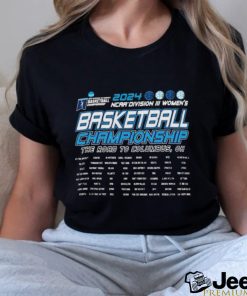 Official 1st, 2nd Round 2024 NCAA Division III Men’s Basketball Championship shirt