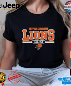 Official 2024 British Columbia Lions Black T Shirt