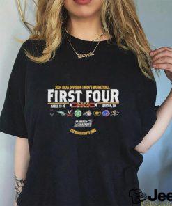 Official 2024 Division I Men’s Basketball First Four Dayton Champion The Road Starts Here Shirt