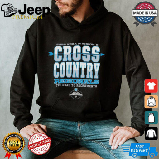 Official 2024 NCAA Division II Cross Country Regionals Championship Shirt