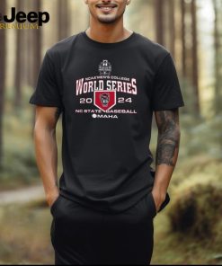 Official 2024 NCAA Men’s College World Series NC State Wolfpack Omaha Shirt