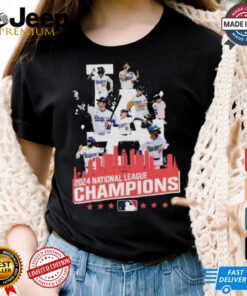 Official 2024 National League Champions Los Angeles Dodgers Shirt