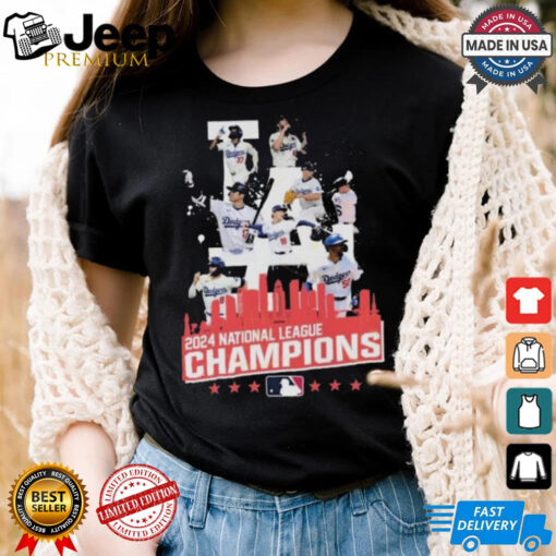 Official 2024 National League Champions Los Angeles Dodgers Shirt