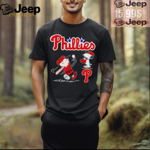 Official 2024 Philadelphia Phillies Snoopy Unisex T Shirt