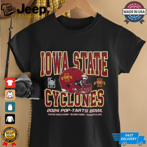 Official 2024 Pop Tarts Bowl Iowa State Cyclones Helmet Shirt