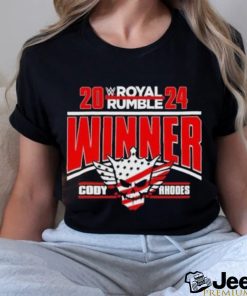 Official 2024 Royal Rumble Winner Cody Rhodes T shirt