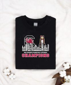 Official 2024 South Carolina Gamecocks National Champions Trophy City Horizon T Shirt