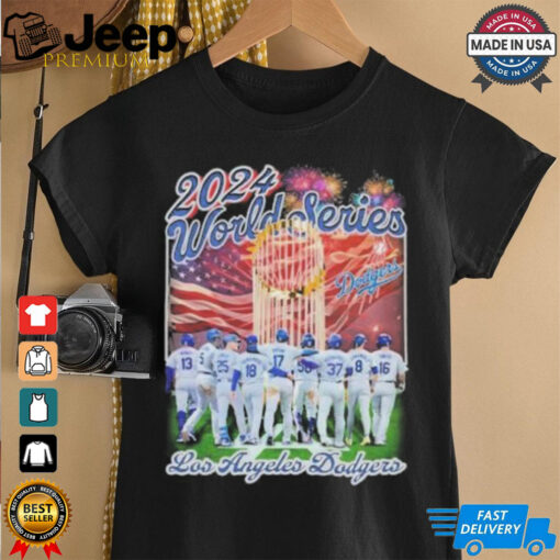 Official 2024 World Series Los Angeles Dodgers Players Shirt