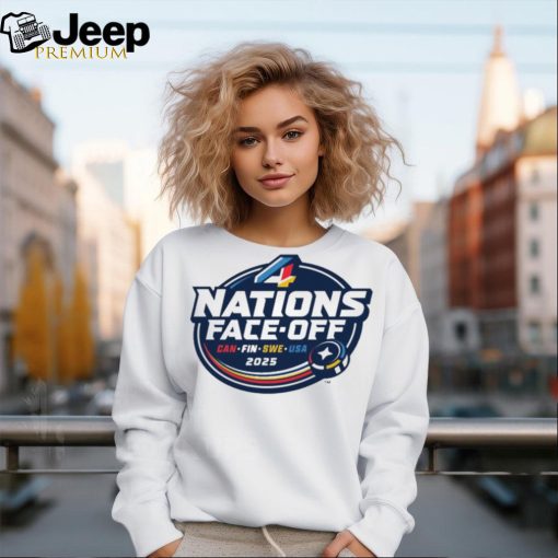 Official 4 Nations Face – Off 2025 Montreal and Boston Shirt