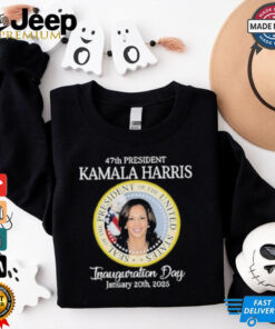 Official 47th President Kamala Harris Inauguration Day January 1 2025 Shirt