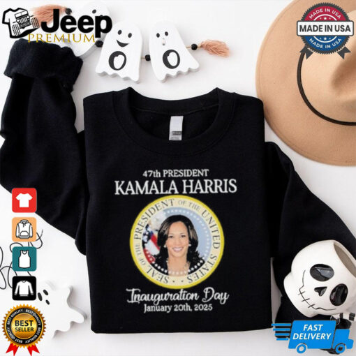 Official 47th President Kamala Harris Inauguration Day January 1 2025 Shirt