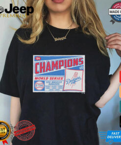 Official 8 Time Los Angeles Dodgers 2024 World Series Champions ’47 Franklin Shirt