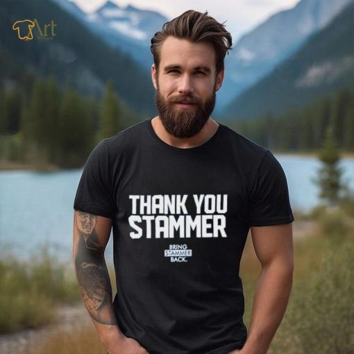 Official 91 Thank You Stammer Shirt