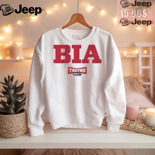 Official 97.1 the fan Bia Sport radio t shirt