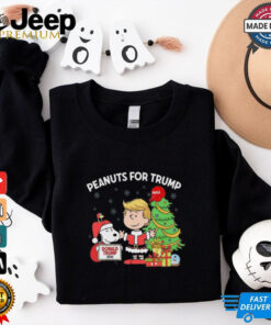 Official A Charlie Brown Christmas Peanuts For Trump Merry Christmas 2024 Shirt