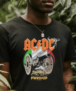 Official AC DC Reggio Emilia 2024 Tour For Those about To Rock PWRD & Up Italy T Shirt