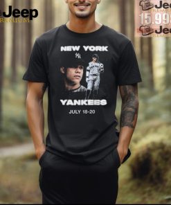 Official Aaron Judge New York Yankees July 18 20 Tour 2025 shirt