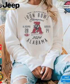 Official Alabama Crimson Tide 89th Annual Iron Bowl Champions 2024 Shirt