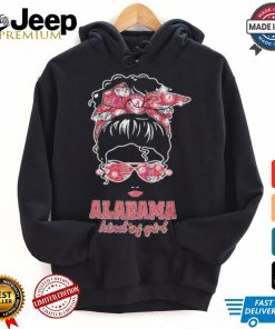 Official Alabama Crimson Tide Kind Of Girl Messy Bun Shirt