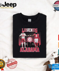 Official Alabama Crimson Tide Legends Signature Unisex T Shirt